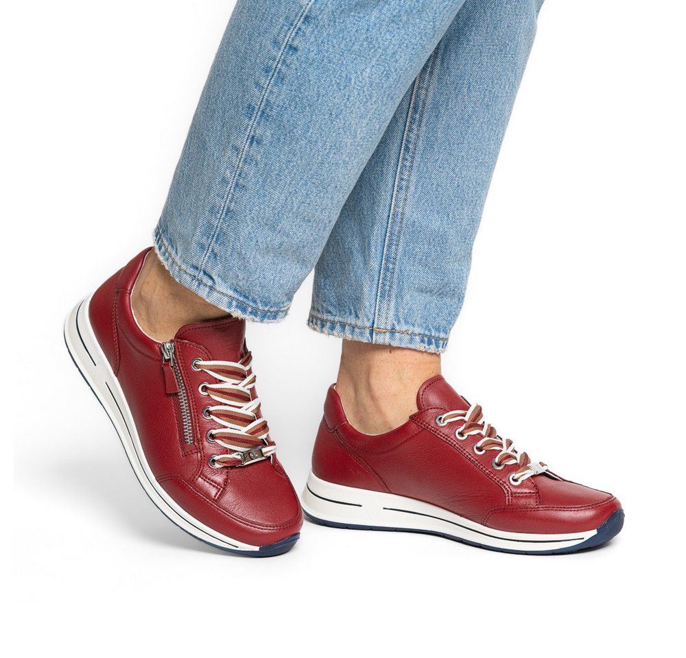 Ara OSAKA Keilsneaker Freizeitschuh, Halbschuh, Schnürer in Komfortweite H (sehr weit) – Bild 2 von 5