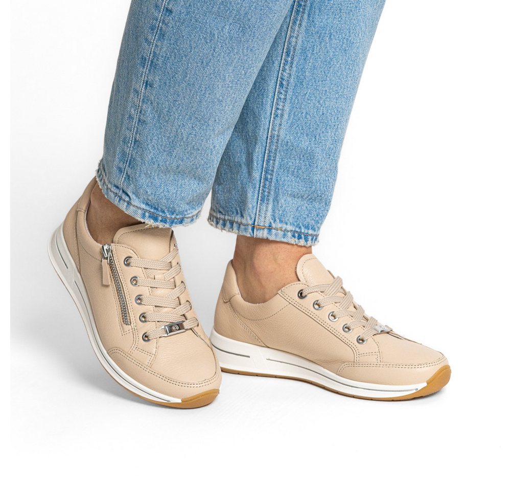 Ara OSAKA Keilsneaker Freizeitschuh, Halbschuh, Schnürer in Komfortweite H (sehr weit) – Bild 2 von 5