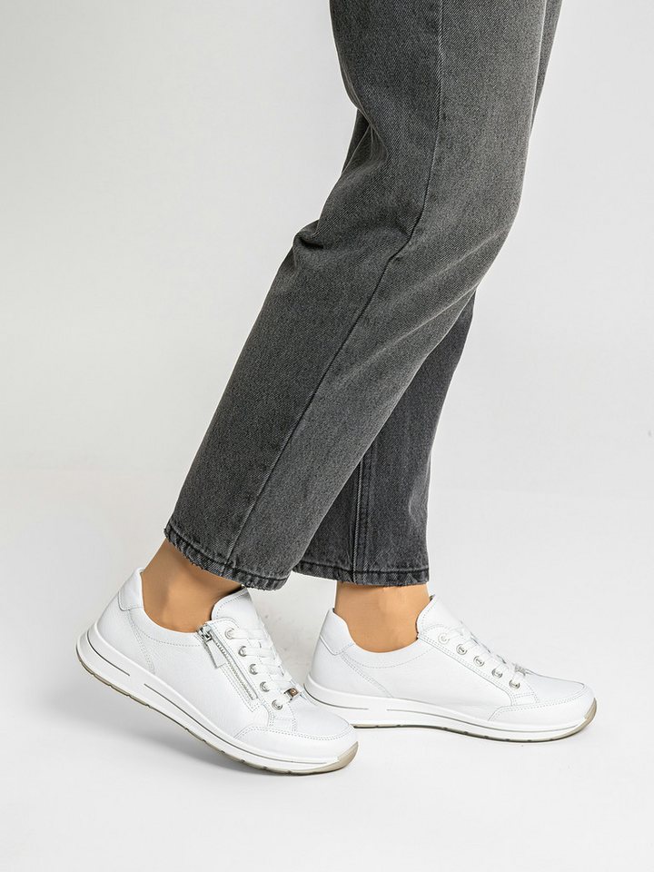 Ara OSAKA Keilsneaker Freizeitschuh, Halbschuh, Schnürer in Komfortweite H (sehr weit) – Bild 2 von 5
