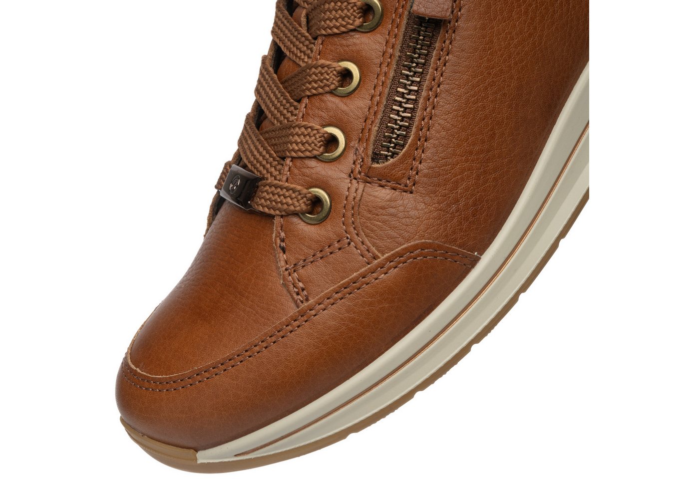 Ara OSAKA Plateausneaker Freizeitschuh, Halbschuh, Schnürer mit Logoprägung, Weite H – Bild 3 von 5