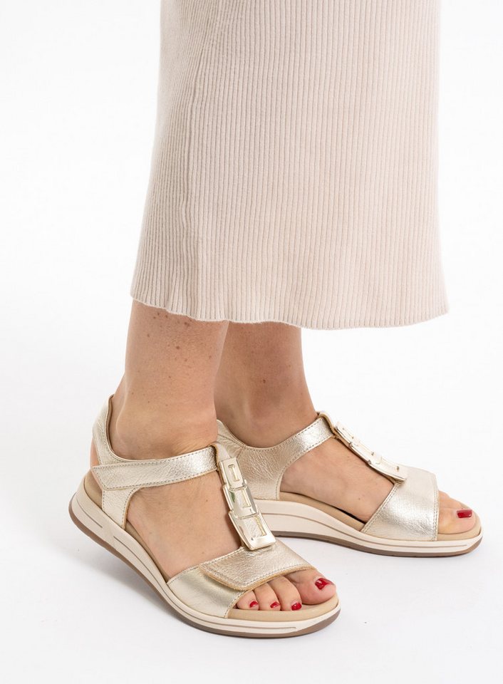 Ara OSAKA-S Sandalette, Sommerschuh, Sandale, Keilabsatz, in Komfortweite H (sehr weit) – Bild 2 von 5