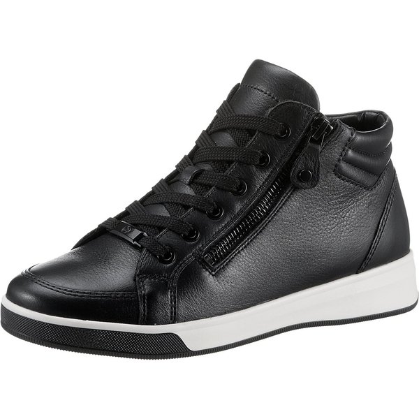 Ara ROM Schnürboots, Keilabsatz, High Top-Sneaker, Freizeitschuh in Schuhweite G = weit