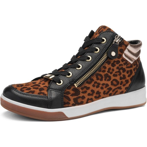 Ara ROM Sneakerboots Hightop Sneaker, Schnürboots mit Kontrastbesätze