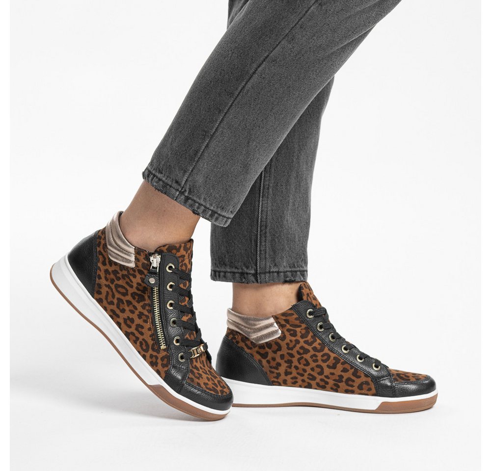Ara ROM Sneakerboots Hightop Sneaker, Schnürboots mit Kontrastbesätze – Bild 3 von 5
