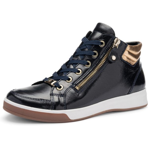 Ara ROM Sneakerboots Hightop Sneaker, Schnürboots mit Kontrastbesätze