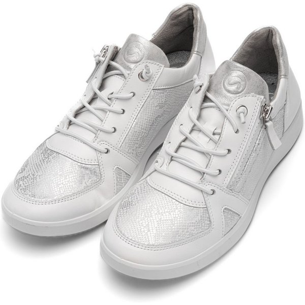 Ara ROMA Slip-On Sneaker Freizeitschuh, Halbschuh, Schnürschuh mit Logoprägung