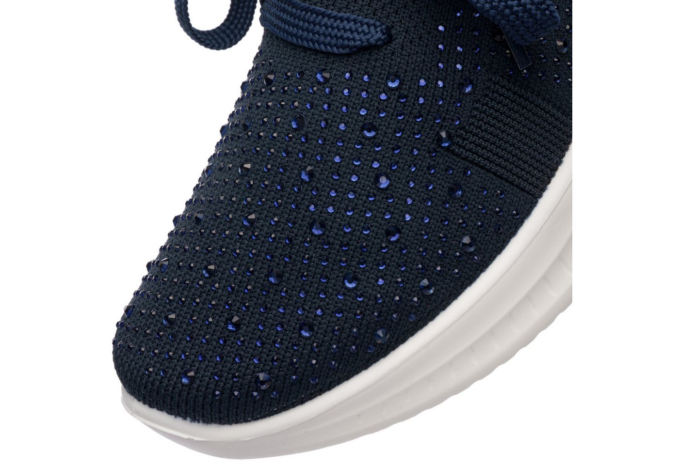Ara SEATTLE Slip-On Sneaker Keilabsatz, Slipper, Freizeitschuh mit Strasssteinen, H-Weite – Bild 3 von 5