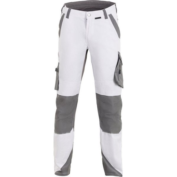 Planam Arbeitsbundhose PLANAM Herren Bundhose NORIT 4-Wege-Stretch Weiß/Zink