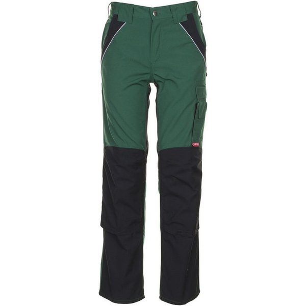 Planam Arbeitsbundhose PLANAM Herren Bundhose PLALINE Canvas Grün/Schwarz