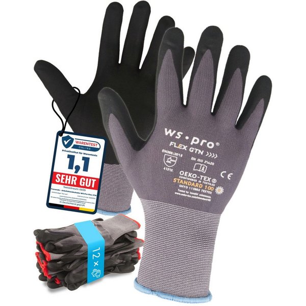 WS-Pro Arbeitshandschuhe WS-Pro Flex GTN Arbeitshandschuhe