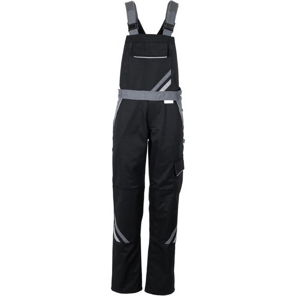 Planam Arbeitslatzhose PLANAM Damen Latzhose HIGHLINE Schwarz/Schiefer/Zink