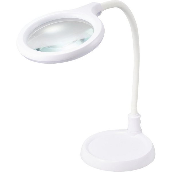 TOOLCRAFT Arbeitsleuchte TOOLCRAFT TO-9176673 LED Lupenleuchte Vergrößerungsfaktor: 1.75 x Wei