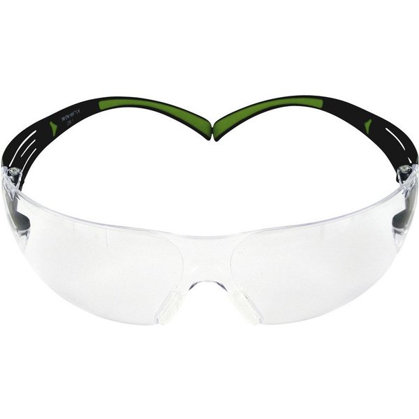3M Arbeitsschutzbrille 3M SecureFit 400 SF401AF Schutzbrille Schwarz, Grün