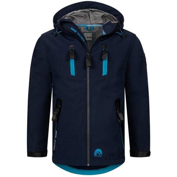 Arctic Seven Softshelljacke ASLasaro mit Fleecestoff innen