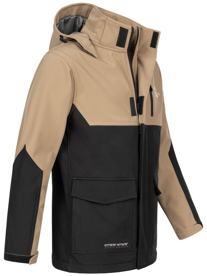 Arctic Seven Softshelljacke ASRenaldoo sportliche Funktionsjacke – Bild 4 von 5