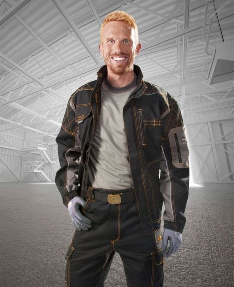 Ardon Safety Arbeitsjacke Arbeitsjacke Jacke Schutzjacke Arbeitsbekleidung Herrenjacke Ardo – Bild 2 von 2