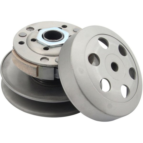 Area1 Getriebezusatz Ersatz Wandler, Kupplung, Glocke 107mm für Piaggio Motoren 50ccm 2T, (3-St)
