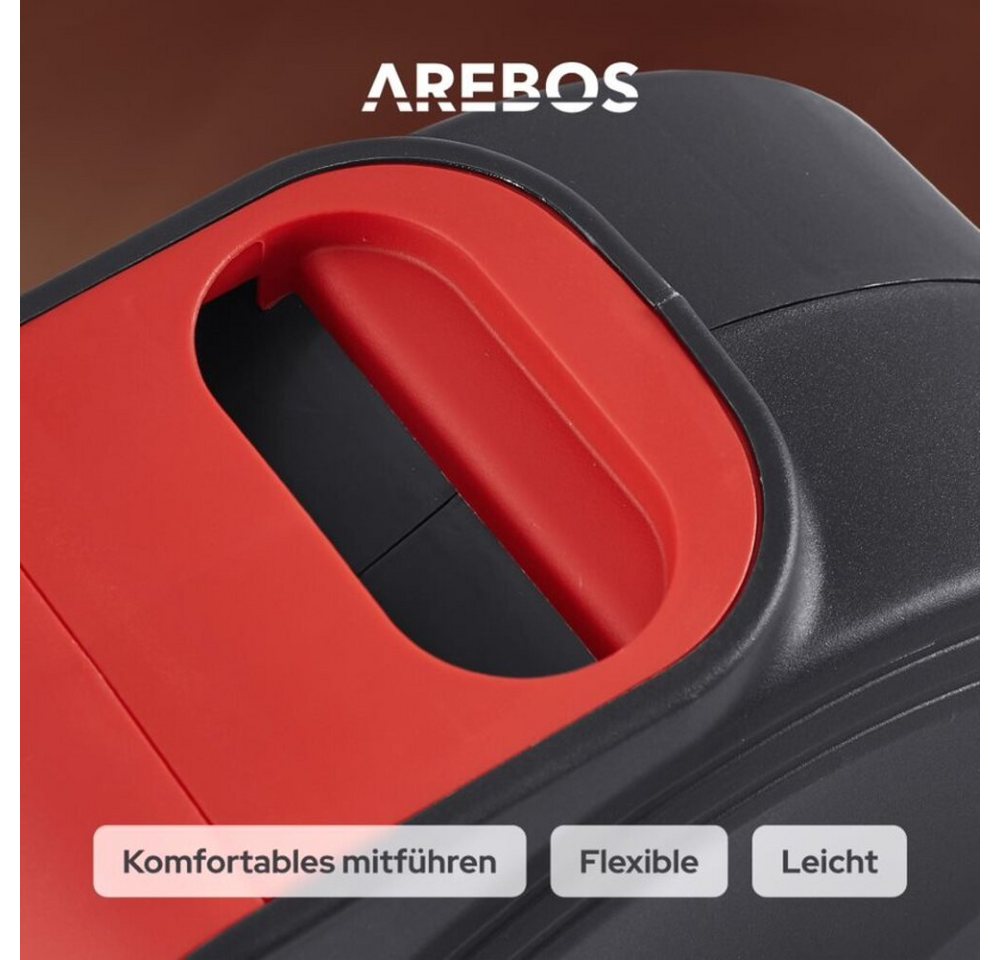Arebos Automatik Kabelaufroller, Wand- und Deckenmontage Kabeltrommel 1-fach (Wandhalterung, Überhitzungsschutz) – Bild 5 von 5