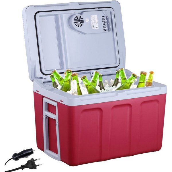 Arebos Elektrische Kühlbox 40L, Mobil Kühlschrank ECO Modus, Kühlen & Warmhalten, 2 Programme: COLD & HOT