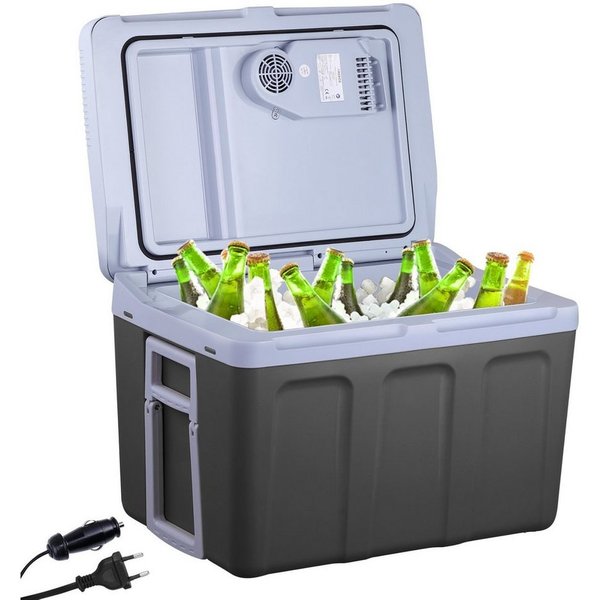 Arebos Elektrische Kühlbox 40L, Mobil Kühlschrank ECO Modus, Kühlen & Warmhalten, 2 Programme: COLD & HOT