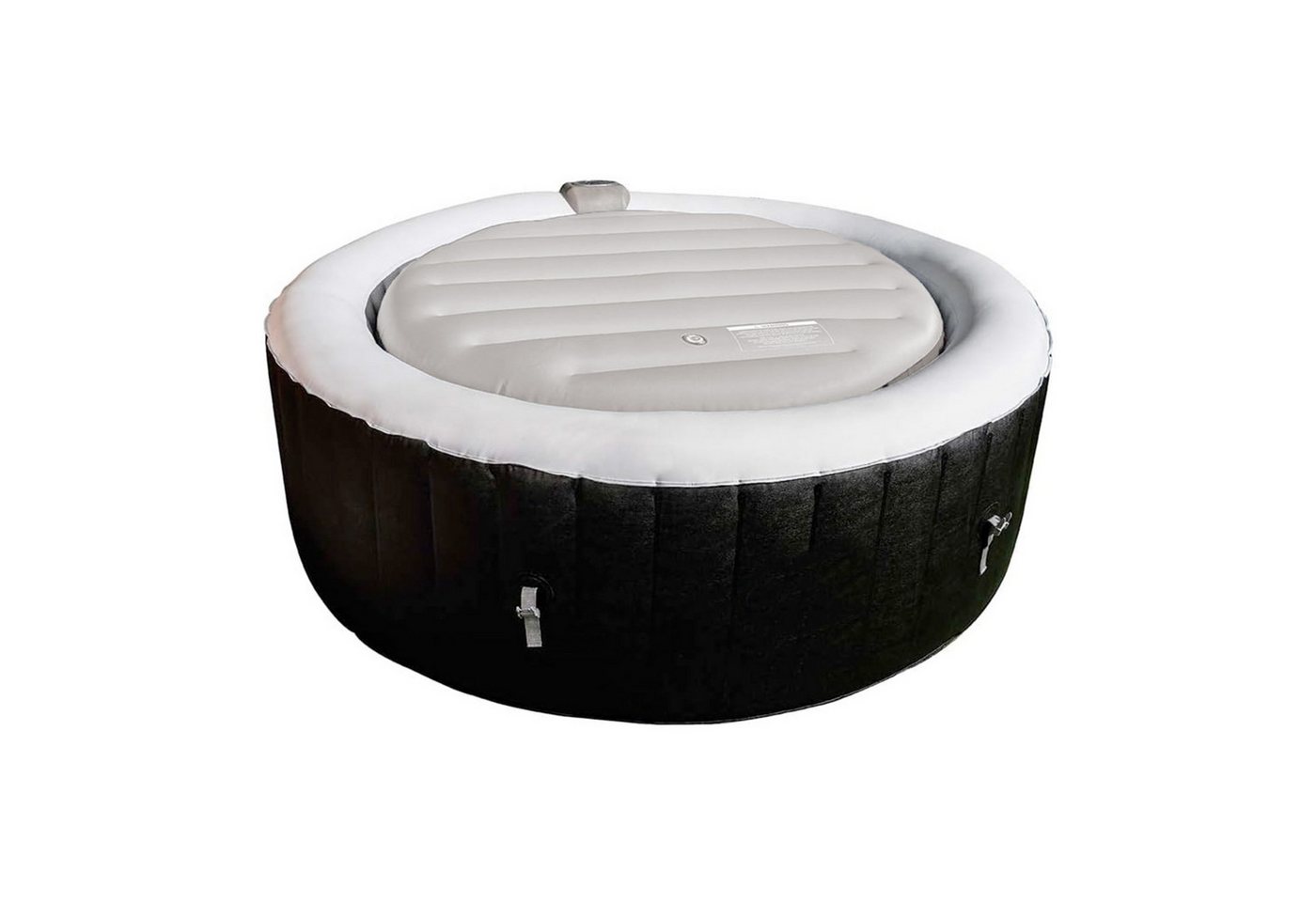 Arebos Pool-Abdeckplane Thermoabdeckung für Whirlpools, Whirlpoolzubehör für Pools, Grau – Bild 4 von 5