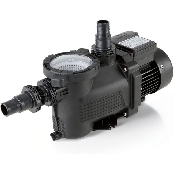 Arebos Teichpumpe Schwimmbadpumpe 350W, Filterpumpe mit Vorfilter & 9500 l/h, für Süß-& Salzwasserpools geeignet, Geeignet für Beckengröße:bis 40m³