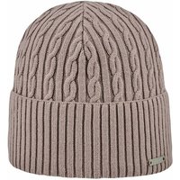 ARECO Damen Mütze Beanie, Größe ONE SIZE in Braun