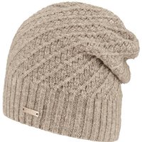 ARECO Damen Mütze Beanie, Größe ONE SIZE in Braun