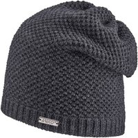 ARECO Damen Mütze Beanie, Größe ONE SIZE in Grau