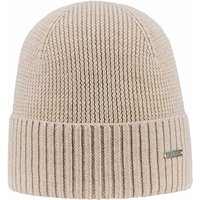 ARECO Damen Mütze Beanie, Größe ONE SIZE in Braun