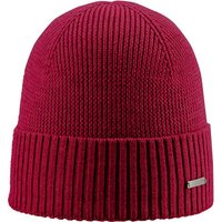ARECO Damen Mütze Beanie, Größe ONE SIZE in Rot