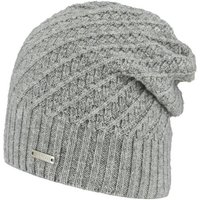 ARECO Damen Mütze Beanie, Größe ONE SIZE in Grau