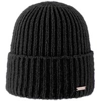 ARECO Damen Mütze Beanie, Größe ONE SIZE in Schwarz
