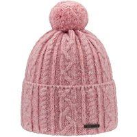 ARECO Damen Mütze Pudelmütze, Größe ONE SIZE in Pink