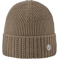 ARECO Herren Beanie, Größe ONE SIZE in Braun
