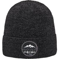 ARECO Herren Mütze Beanie, Größe ONE SIZE in Grau