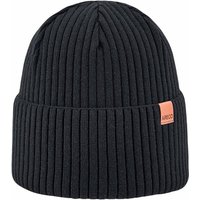 ARECO Herren Mütze Beanie, Größe ONE SIZE in Schwarz