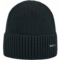 ARECO Herren Mütze Beanie, Größe ONE SIZE in Schwarz