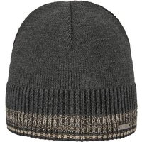 ARECO Herren Mütze Beanie, Größe ONE SIZE in Grau
