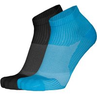 ARECO Herren Runningsocke, Größe 36-38 in Schwarz