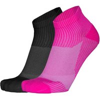 ARECO Herren Runningsocke, Größe 36-38 in Schwarz