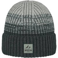 ARECO Kinder Mütze Beanie Juniors, Größe ONE SIZE in Grau