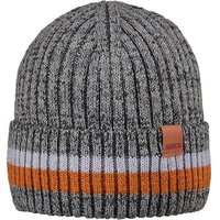 ARECO Kinder Mütze Beanie Juniors, Größe ONE SIZE in Grau