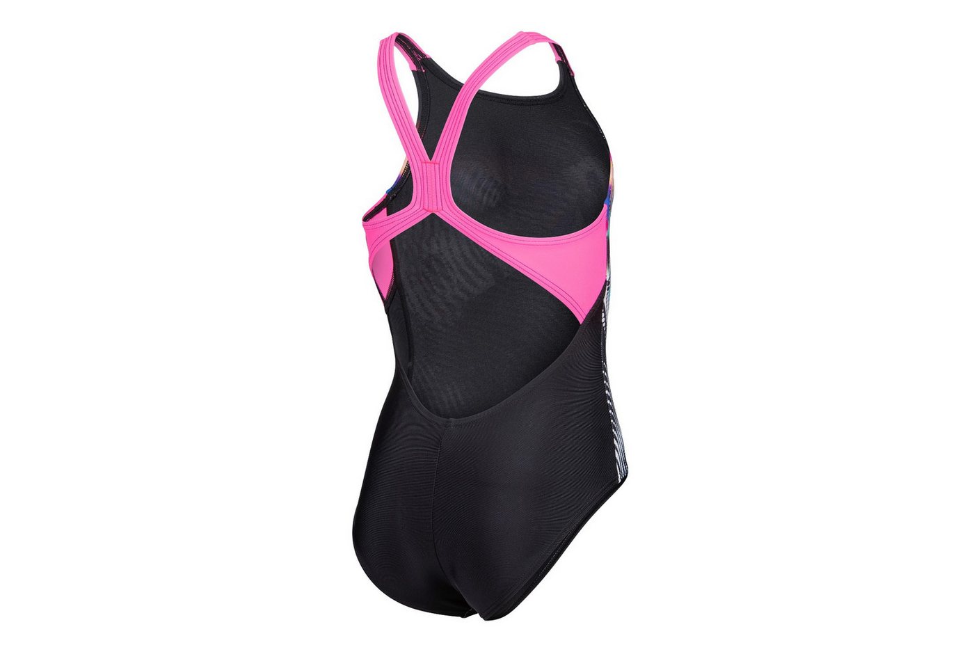 Arena Badeanzug Swimsuit Lit Logo V Back – Bild 2 von 2