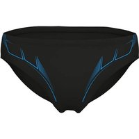 ARENA Badehose M GRAPHIC SWIM BRIEFS, Größe 6 in Schwarz