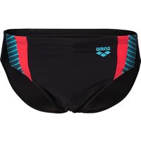 ARENA Badehose M THREEFOLD BRIEF R, Größe 5 in Schwarz