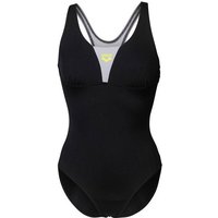 ARENA Damen Schwimmanzug SWIMSUIT CONTROL PRO SOLID, Größe 46 in Schwarz