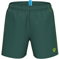 ARENA Kinder Badeshorts BOYS' BEACH BOXER SOLID R, Größe 128 in Grün