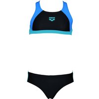 ARENA Mädchen Sport Bikini Ren, Größe 128 in Schwarz