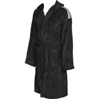 ARENA Unisex Bademantel Core, Größe M in Schwarz
